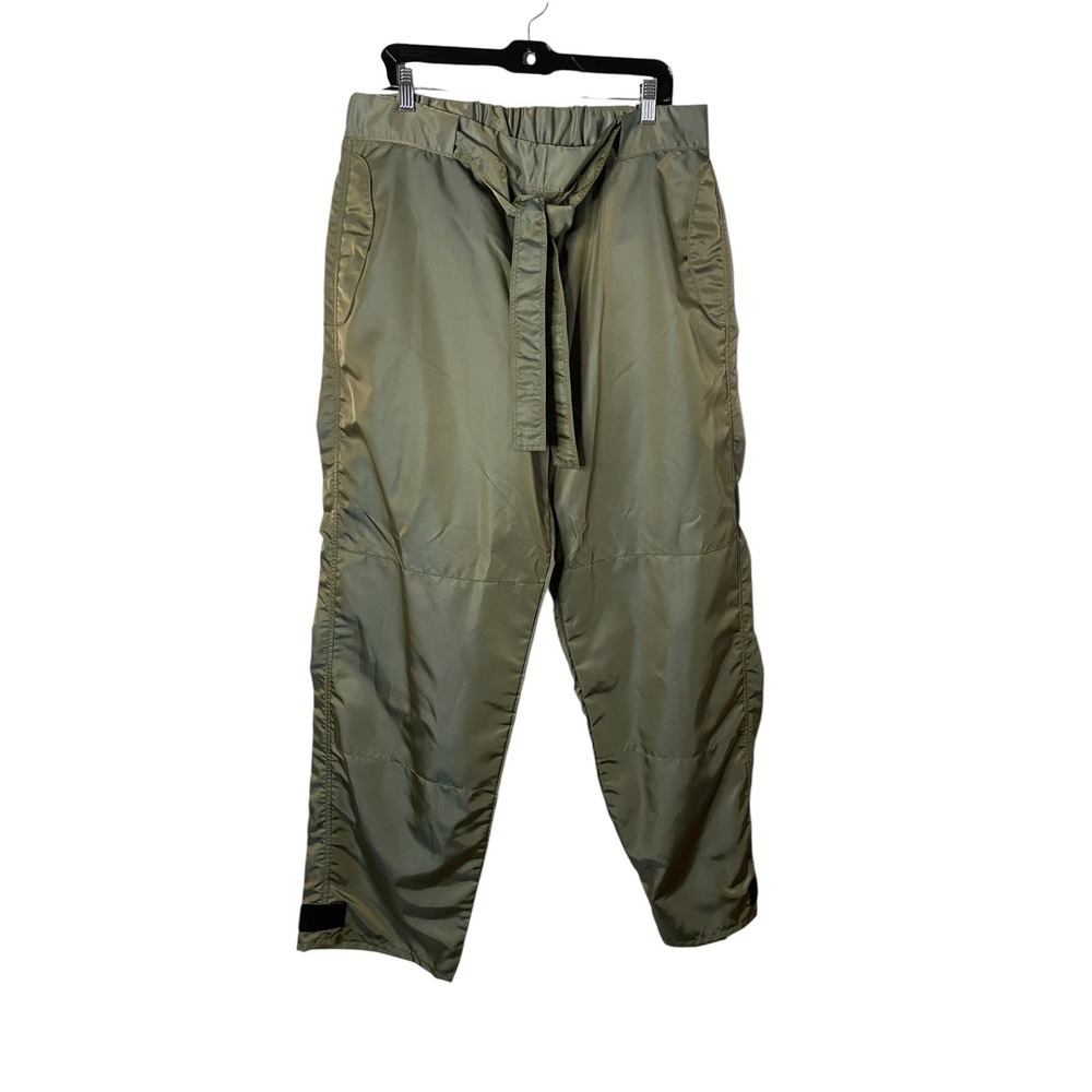 Fear of God Sixth Collection Nylon Cargo Track Pants Olive Green FG40-005 XL Men